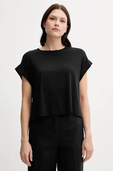 Tričko United Colors of Benetton dámské, černá barva, 3KMTD10A9