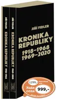 Kronika republiky 1918-1968, 1969-2020 - dárkový box (komplet) - Jiří Fidler