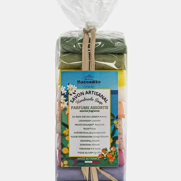 Sada mýdel Maitre Savonitto Assorted Scents 24 g 10-pack více barev