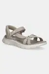 Sandály Skechers GO WALK FLEX dámské, béžová barva, 141481