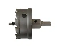 NÁSTROJE CZ Korunka vykružovací pro ocel a nerez, průměr 105 mm, hloubka řezu 29 mm Průměr: 90 mm
