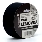 EUROTAPE Textilní lepící páska Lemovka, 48 mm, 10 m, různé barvy Barva: černá