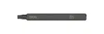 Bit TORX, úderový (rázový), TX 15, délka 70 mm, 1/4" - Wera Velikost: TX 20