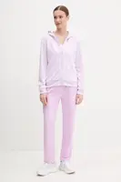 Tepláková souprava adidas Linear fialová barva, JD2700