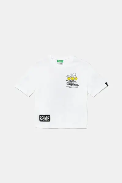 Dětské bavlněné tričko United Colors of Benetton