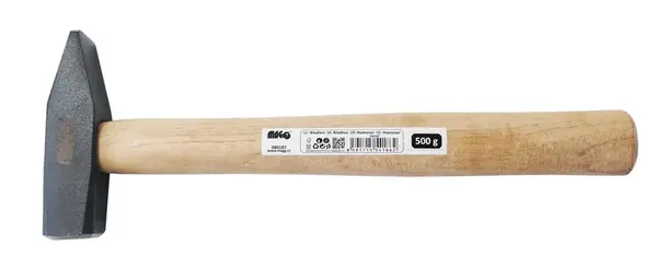 MAGG Kladivo 500 g, dřevěná rukojeť HICKORY Hmotnost hlavy: 500