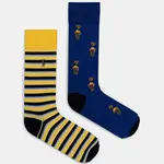 Ponožky Polo Ralph Lauren 2-pack pánské, modrá barva, 449973042