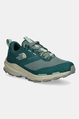Boty The North Face Vectiv Fastpack Lite WP pánské, tyrkysová barva, NF0A8AFB58S1