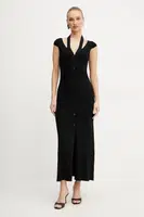 Šaty MAX&Co. černá barva, maxi, 2518321022200