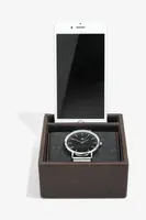 Dokovací stanice a krabička na hodinky Stackers