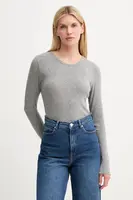 Tričko s dlouhým rukávem s příměsí vlny MUNTHE LUTEST