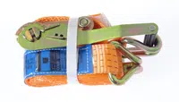 GMP Upínací pás s ráčnou a háky 4T/3m/50mm