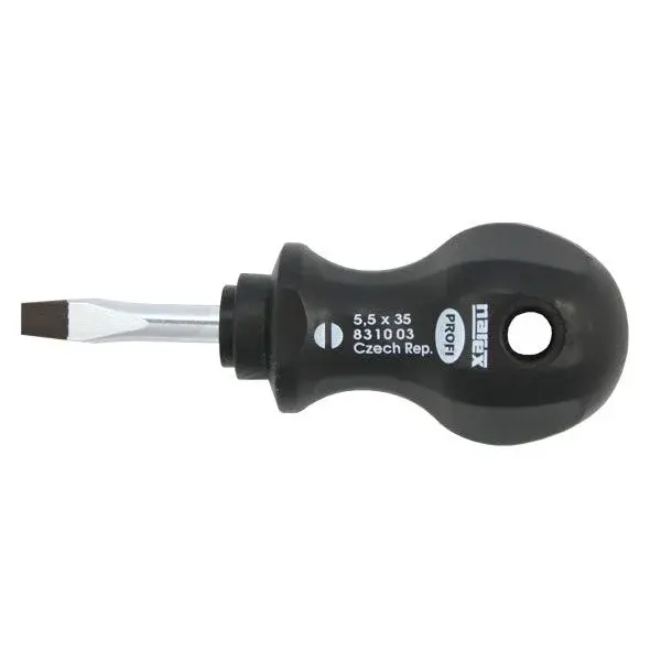Šroubovák plochý krátký (různé velikosti) - Narex Bystřice Velikost: 5.5x35 mm