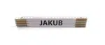 MAGG Skladací metr PATRIK, 2 m Jméno na metru: JAKUB