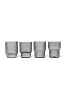 Sada skleniček ferm LIVING Ripple 200 ml 4-pack
