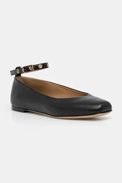 Emporio Armani  Kožené baleríny