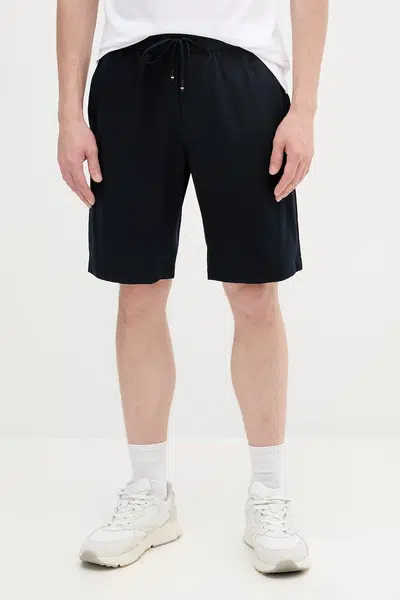 Kraťasy Tommy Hilfiger pánské, tmavomodrá barva, MW0MW38840