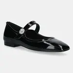 Kožené baleríny Billi Bi černá barva, A8045