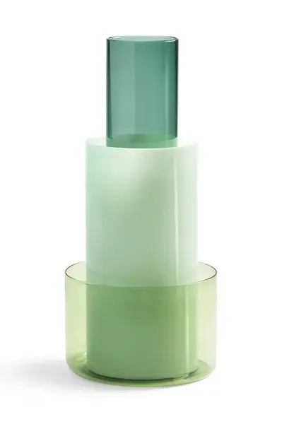 Dekorativní váza &k amsterdam amphi milky L