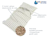 Medi Partners Thermophor with cherry seeds, large 20x60 – 5 chambers – Grid