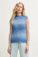 Bavlněný svetr United Colors of Benetton modrá barva, 108FD10CL