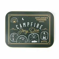 Táborová hra Gentlemen's Hardware Campfire Story Dice černá barva