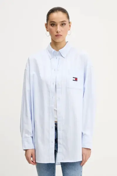 Bavlněná košile Tommy Jeans