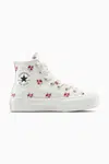 Kecky Converse Chuck Taylor All Star Lift bílá barva, A13659C