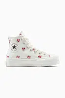 Kecky Converse Chuck Taylor All Star Lift bílá barva, A13659C