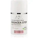 Apis Natural Cosmetics Rosacea-Stop zklidňující noční krém pro citlivou pleť se sklonem ke zčervenání 50 ml