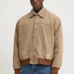 Bunda Levi's EMBARCADERO AVIATOR JKT hnědá barva, přechodná, A8583