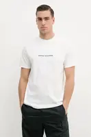 Bavlněné tričko Armani Exchange bílá barva, s aplikací, XM000544 AF10361