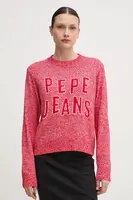Svetr Pepe Jeans PANDORA dámský, červená barva, PL702270