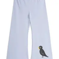 Dětské tepláky Mini Rodini Birds fialová barva, s potiskem, 2563011645