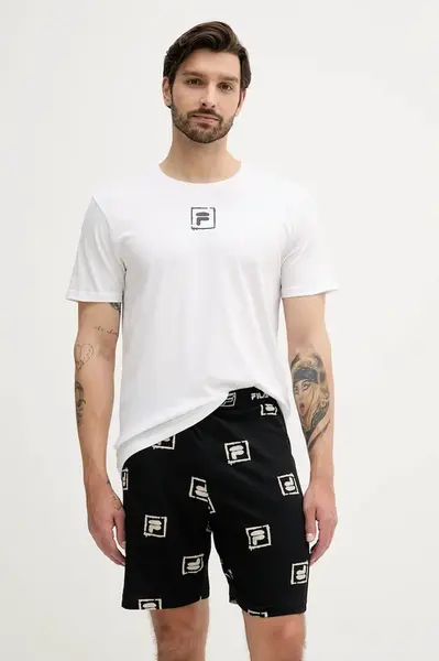Bavlněné pyžamo Fila