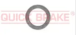 QUICK BRAKE Podložka, těsnění pod matici, vnitřní průměr 10 mm, hliníková, pro opravu brzd