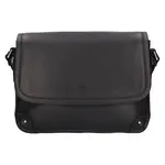 Kožená dámská crosbody kabelka Katana Lucce - černá