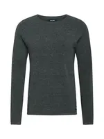 JACK & JONES Sveter 'Hill'  tmavosivá