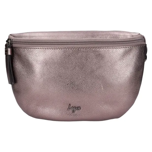 Dámska kožená ľadvinka Lagen Trine - bronzová