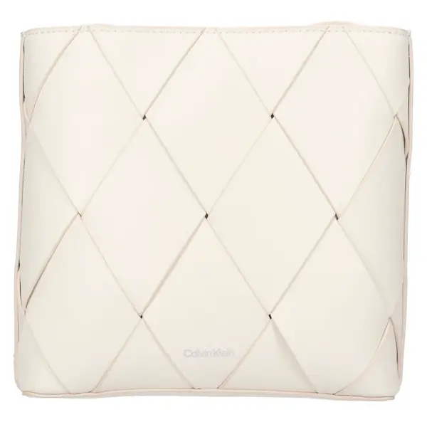 Dámska crossbody kabelka Calvin Klein Plava - krémová
