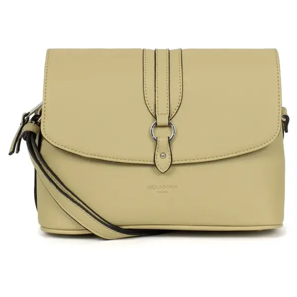 Dámská crossbody kabelka Hexagona Astrid - zeleno-žlutá