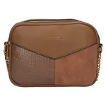 Dámska crossbody kabelka David Jones Electe - hnedá
