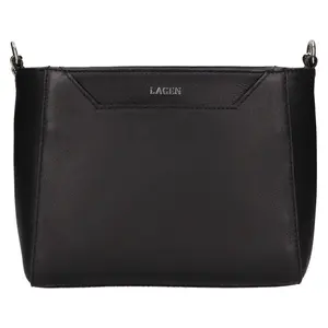 Dámska crosbody kabelka Lagen Kasmé - čierna