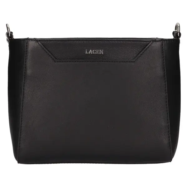 Dámska crosbody kabelka Lagen Kasmé - čierna