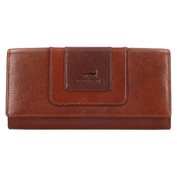 Dámska kožená peňaženka Marta Ponti Elen - koňak