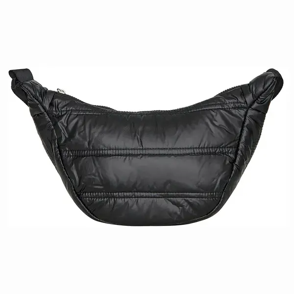 Lesklá Crossbody dámska kabelka New Rebels Tinna - čierna