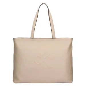 Dámska kabelka Calvin Klein Jeans Halla - béžová