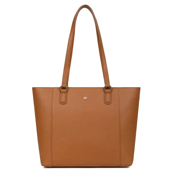 Dámska elegantná kabelka Hexagona Maya - hnedá