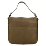 Dámská kožená kabelka Gianní Conti Luka - zelená