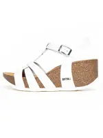 Bayton Sandále 'Lanzarote'  čierna / biela